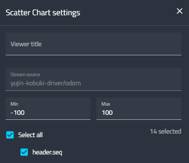 Chart Viewer Settings